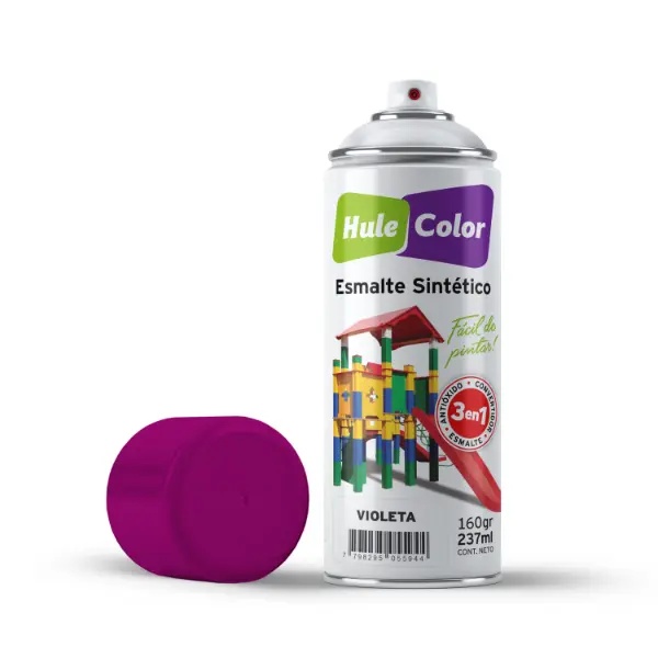 [AVI] Aerosol Esmalte 3 en 1 Brillante (Violeta)