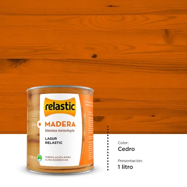 [LC1] Lasur Protector para Madera (Cedro, 1 Litro)