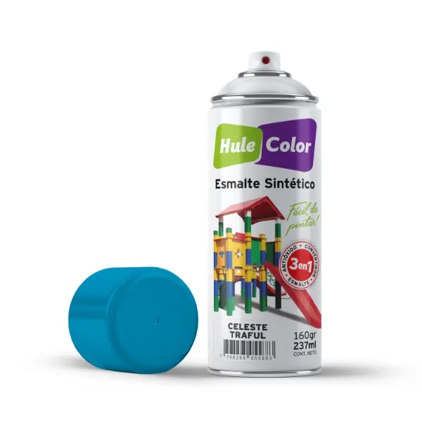 [AC] Aerosol Esmalte 3 en 1 Brillante (Celeste Traful)