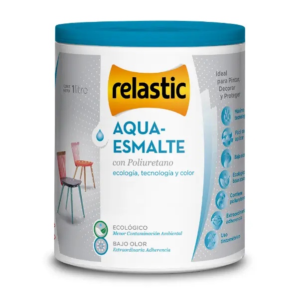 [RAED11] Aqua Esmalte al Agua con Poliuretano (Base D, 1 Litro)