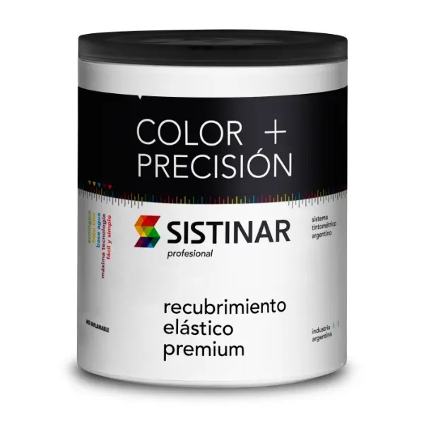[BEPSBS10] Base Elástica Premium Sistinar (Blanco, 10 Litros, Satinado)