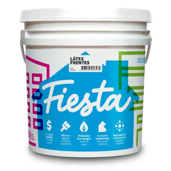 [LMFF10] Latex Muros y Frentes Fiesta (10 Litros)