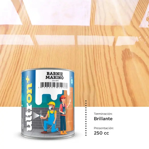 [UBZ250] Ultron Barniz Marino (0.25 Litro)