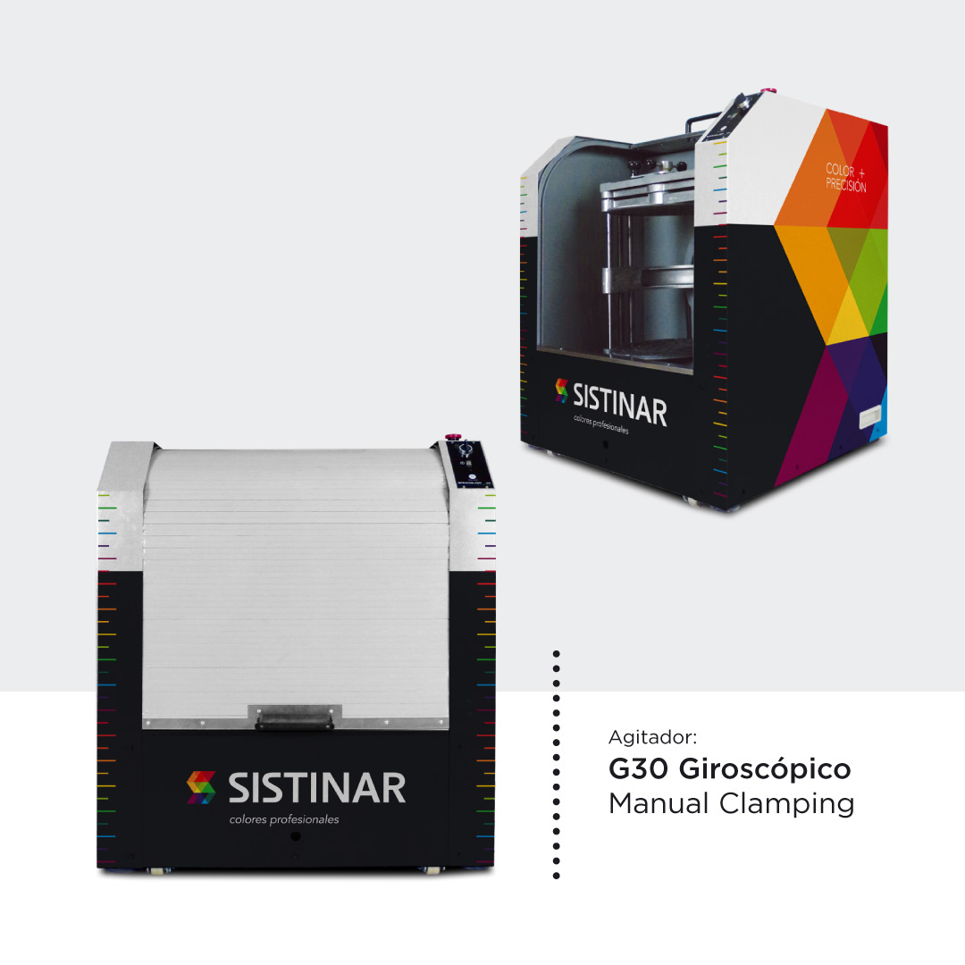 [G30] Agitador Giroscópico de Apriete Manual G30